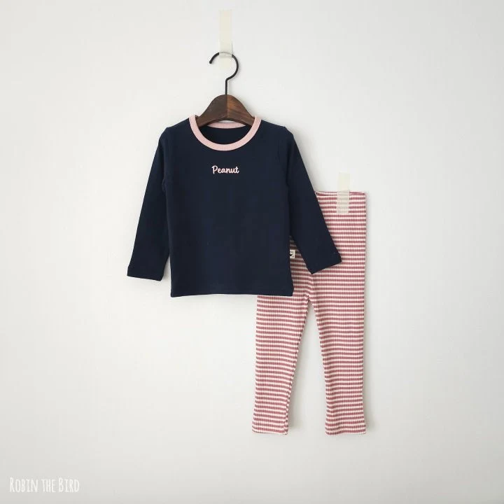 Saerobin - Korean Children Fashion - #discoveringself - Peanut Stripe Easywear - 2