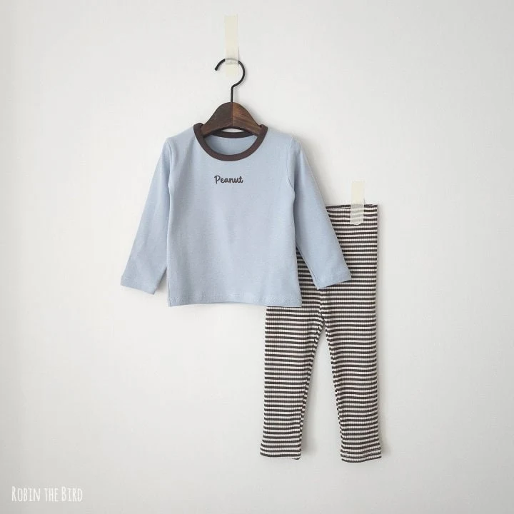 Saerobin - Korean Children Fashion - #fashionkids - Peanut Stripe Easywear - 4