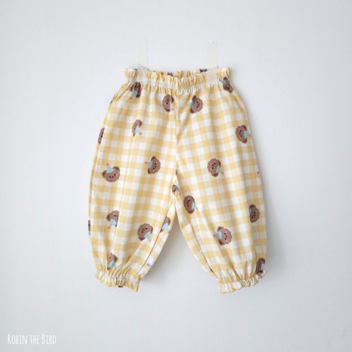 Saerobin - Korean Children Fashion - #littlefashionista - Teddy Frill Banding Pants