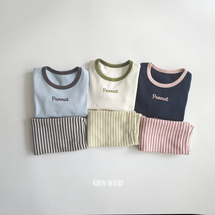 Saerobin - Korean Children Fashion - #minifashionista - Peanut Stripe Easywear - 10