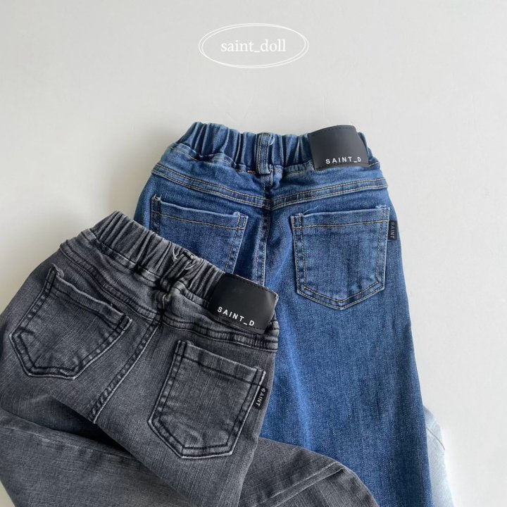 Saint Doll - Korean Children Fashion - #Kfashion4kids - Gradation Denim Pants - 5