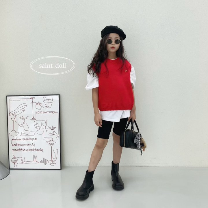 Saint Doll - Korean Children Fashion - #Kfashion4kids - Logo Short Pants - 8