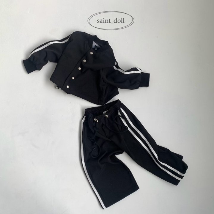 Saint Doll - Korean Children Fashion - #Kfashion4kids - Track Wide Pants - 7