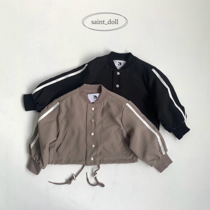 Saint Doll - Korean Children Fashion - #childofig - Track Baseball Jumper