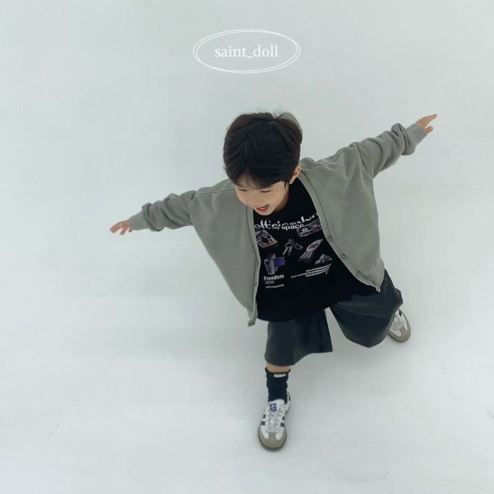 Saint Doll - Korean Children Fashion - #childofig - Pigment V Neck Cardigan - 7