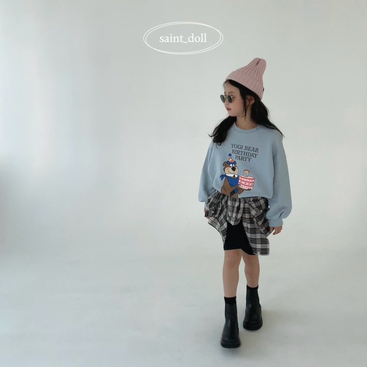 Saint Doll - Korean Children Fashion - #childofig - Happy Bear Sweatshirts - 9