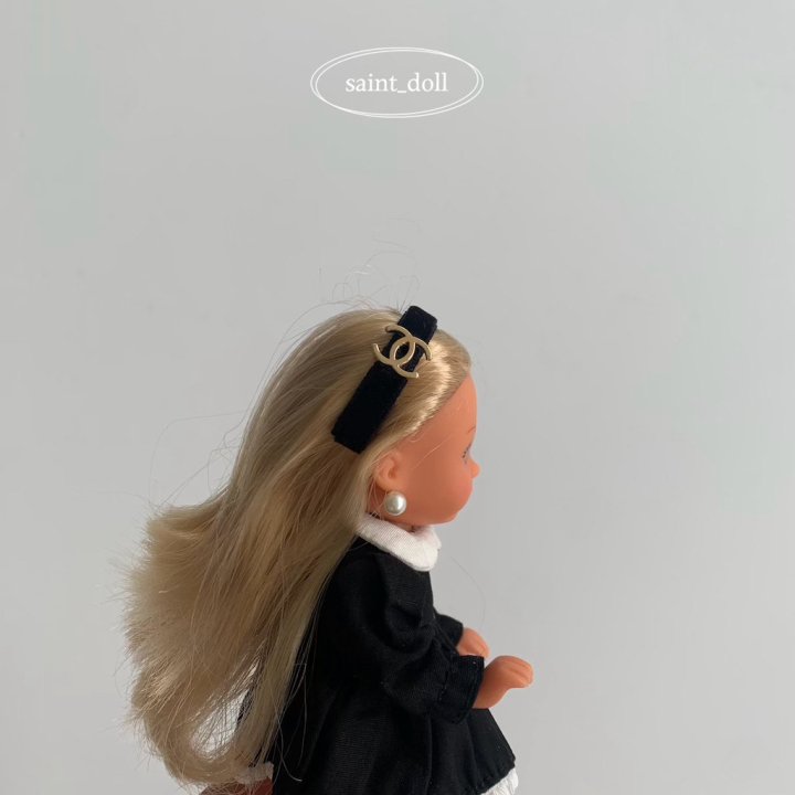 Saint Doll - Korean Children Fashion - #childofig - Black Barbie Keyring - 2