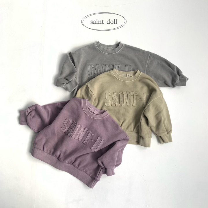 Saint Doll - Korean Children Fashion - #childofig - Saing Pigment Sweatshirts with Mom