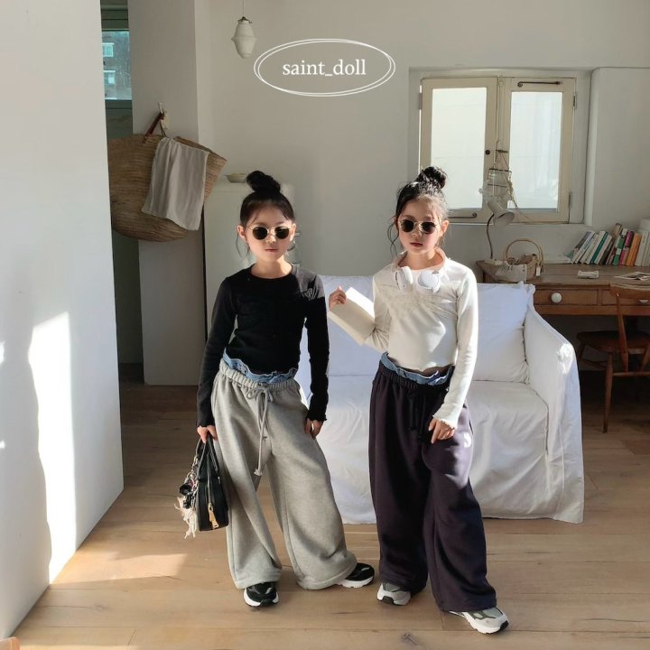 Saint Doll - Korean Children Fashion - #childrensboutique - Lace Shirring Tee - 6