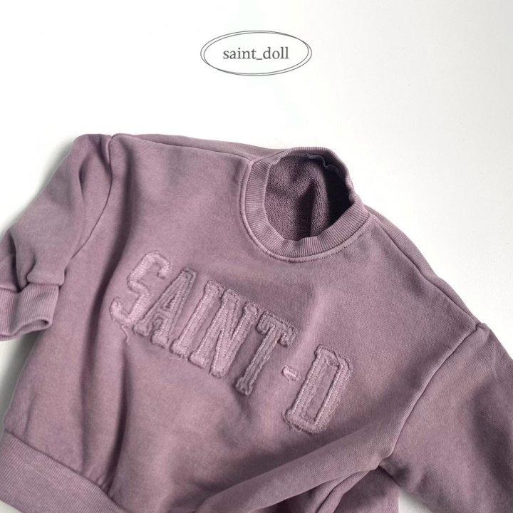 Saint Doll - Korean Children Fashion - #designkidswear - Saing Pigment Sweatshirts with Mom - 3