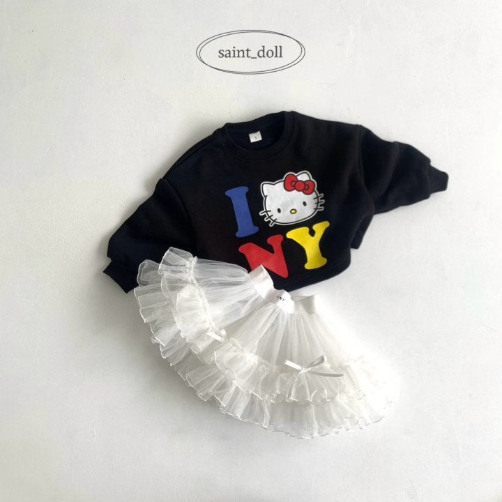 Saint Doll - Korean Children Fashion - #designkidswear - Cat Sweatshirts - 6