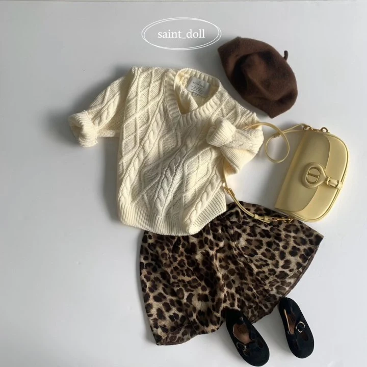 Saint Doll - Korean Children Fashion - #discoveringself - Twist Knit Pullover - 2