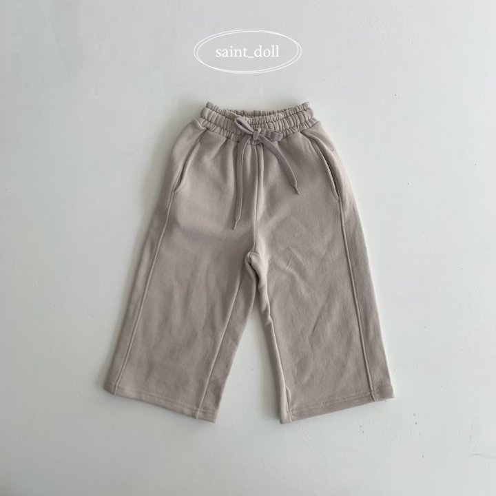 Saint Doll - Korean Children Fashion - #discoveringself - Side Slit Wide Pants with Mom - 2