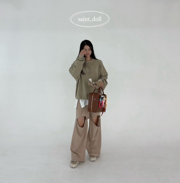 Saint Doll - Korean Children Fashion - #discoveringself - Pigment Slit Wide Pants with Mom - 8