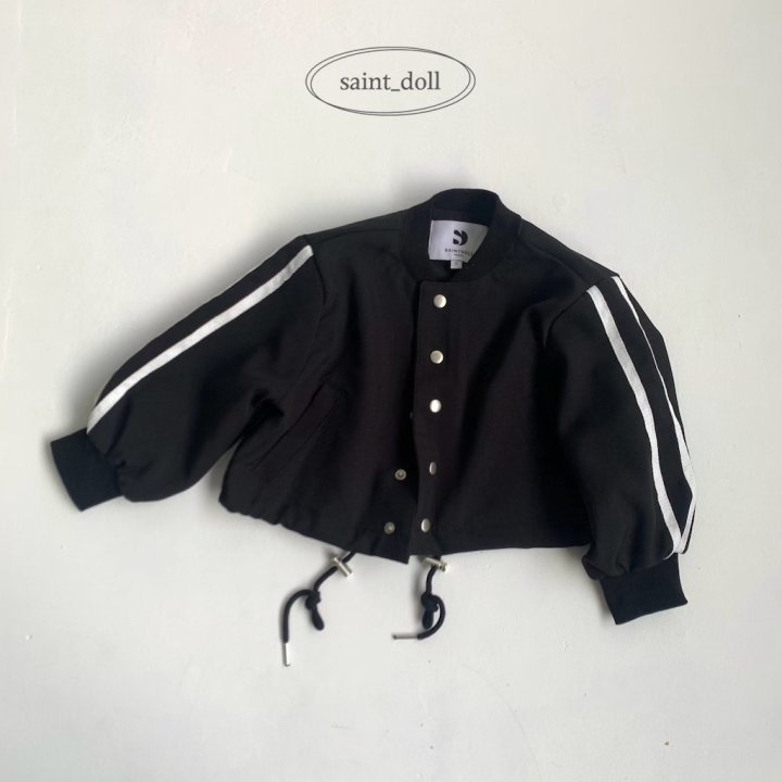 Saint Doll - Korean Children Fashion - #fashionkids - Track Baseball Jumper - 5