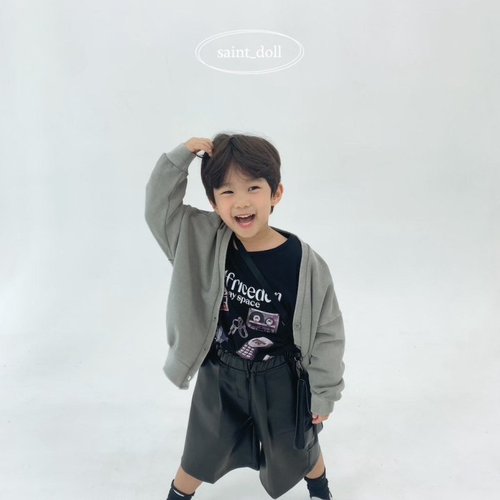 Saint Doll - Korean Children Fashion - #fashionkids - Pigment V Neck Cardigan - 11