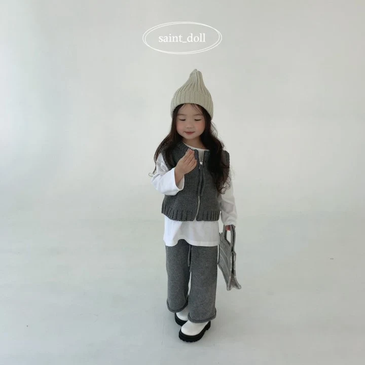 Saint Doll - Korean Children Fashion - #fashionkids - Knit Pants with Mom - 10