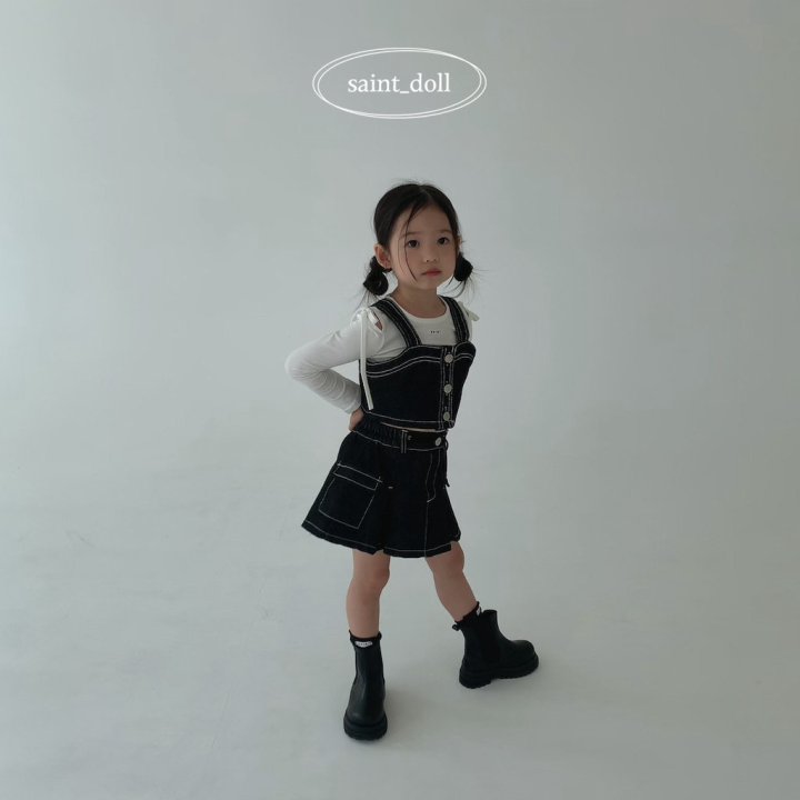 Saint Doll - Korean Children Fashion - #fashionkids - Cargo Stitch Skirt - 10