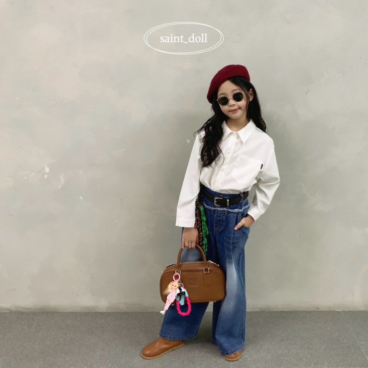 Saint Doll - Korean Children Fashion - #fashionkids - Crumble Shirt - 9