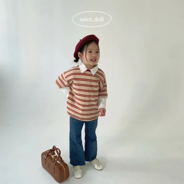 Saint Doll - Korean Children Fashion - #kidsshorts - Pocket Bootscut Pants - 10