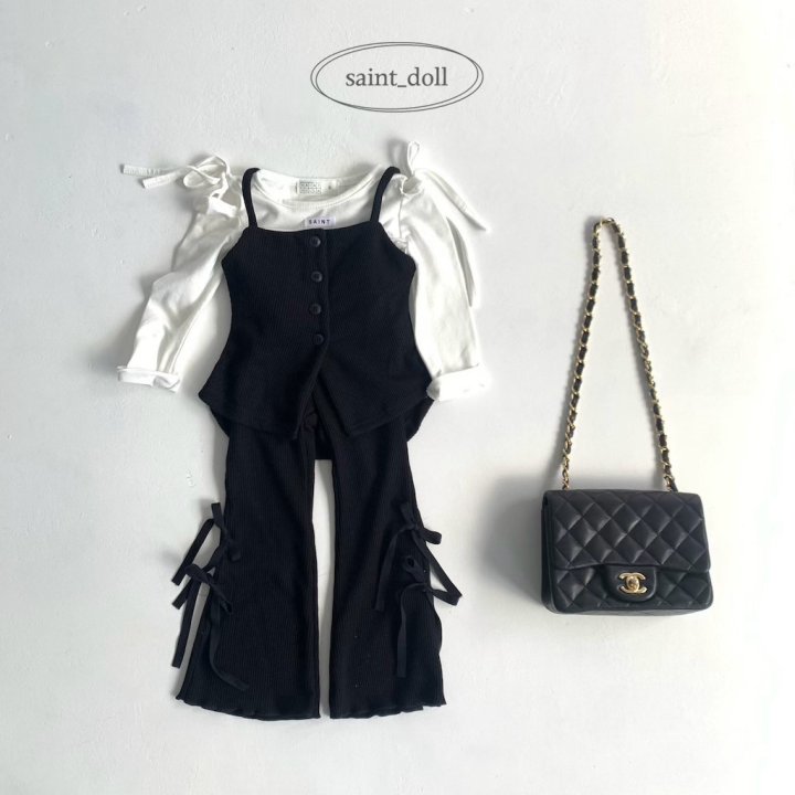 Saint Doll - Korean Children Fashion - #kidsshorts - Bustier Top - 6