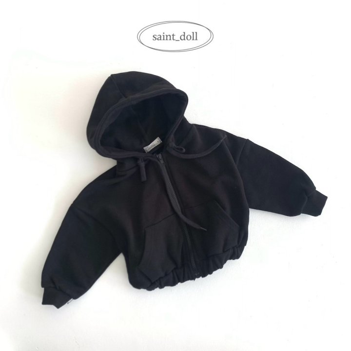 Saint Doll - Korean Children Fashion - #kidsstore - Autumn Hood Zip-up with Mom - 5