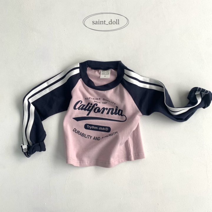 Saint Doll - Korean Children Fashion - #Kfashion4kids - Raglan Colored Tee - 4