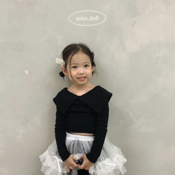 Saint Doll - Korean Children Fashion - #littlefashionista - Big Collar Tee - 6