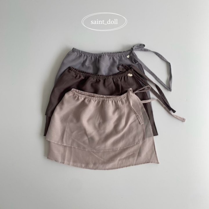 Saint Doll - Korean Children Fashion - #littlefashionista - Wrap Skirt with Mom