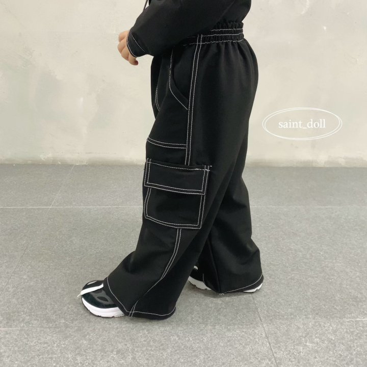 Saint Doll - Korean Children Fashion - #magicofchildhood - Stitch Cargo Pants - 10