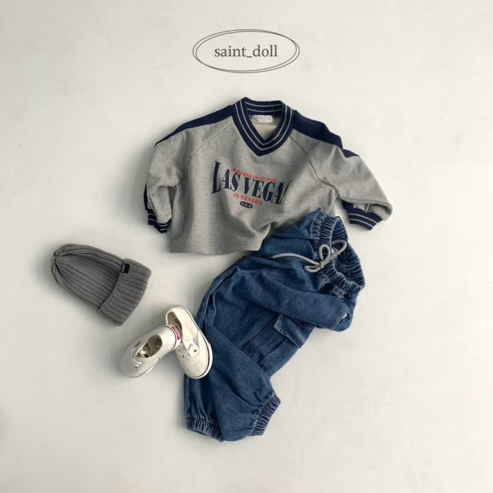 Saint Doll - Korean Children Fashion - #magicofchildhood - Denim Cargo Pants - 3