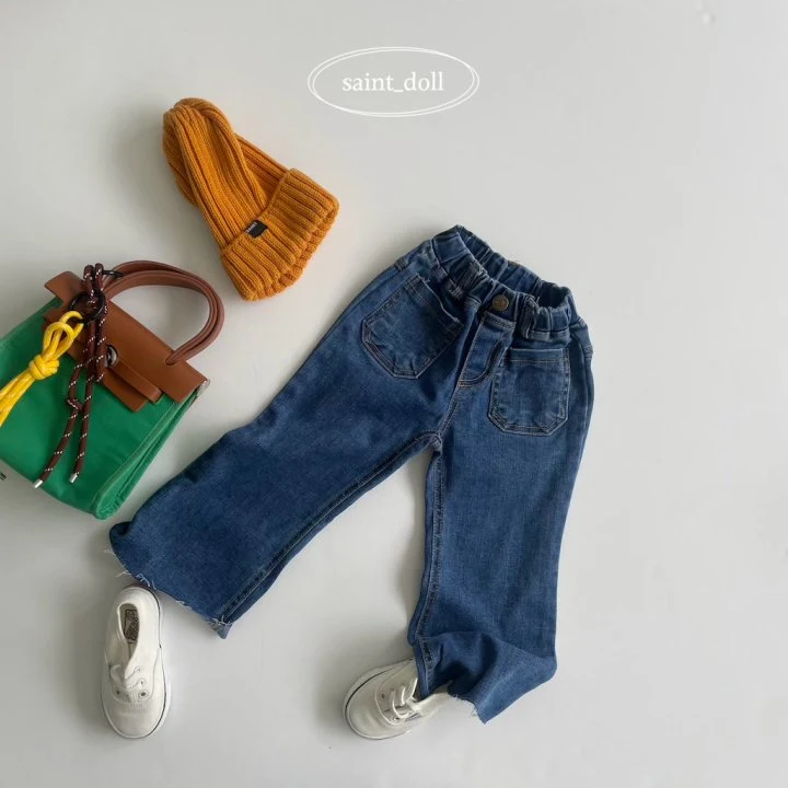 Saint Doll - Korean Children Fashion - #magicofchildhood - Pocket Bootscut Pants