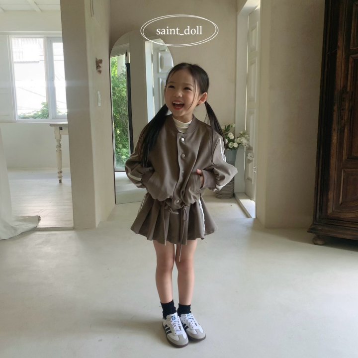 Saint Doll - Korean Children Fashion - #minifashionista - Track Baseball Jumper - 12