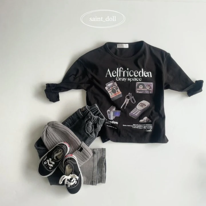 Saint Doll - Korean Children Fashion - #minifashionista - Warrior Slit Tee - 5