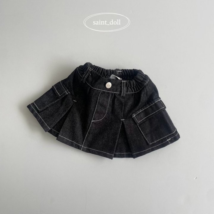 Saint Doll - Korean Children Fashion - #minifashionista - Cargo Stitch Skirt