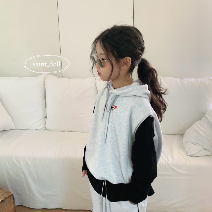 Saint Doll - Korean Children Fashion - #prettylittlegirls - Hood String Vest - 11