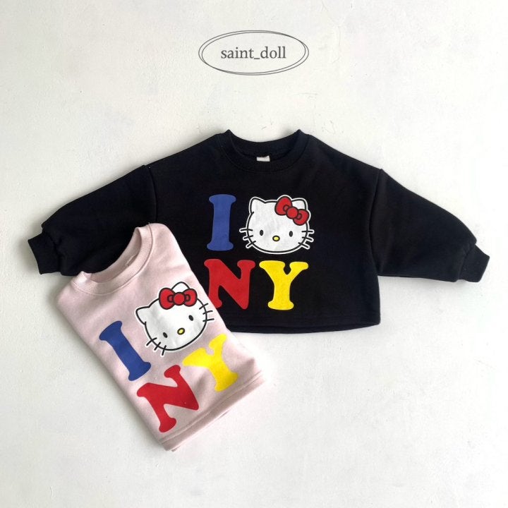 Saint Doll - Korean Children Fashion - #stylishchildhood - Cat Sweatshirts - 3