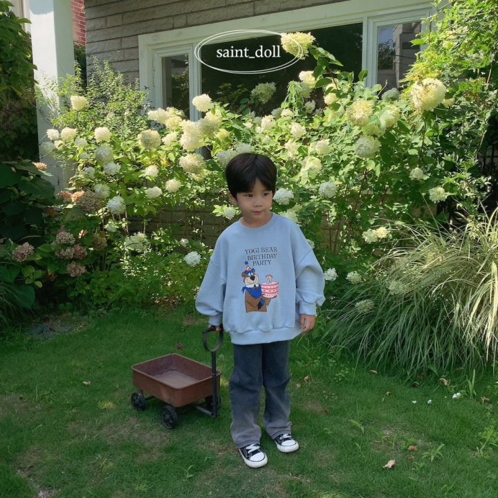 Saint Doll - Korean Children Fashion - #todddlerfashion - Gradation Denim Pants - 10