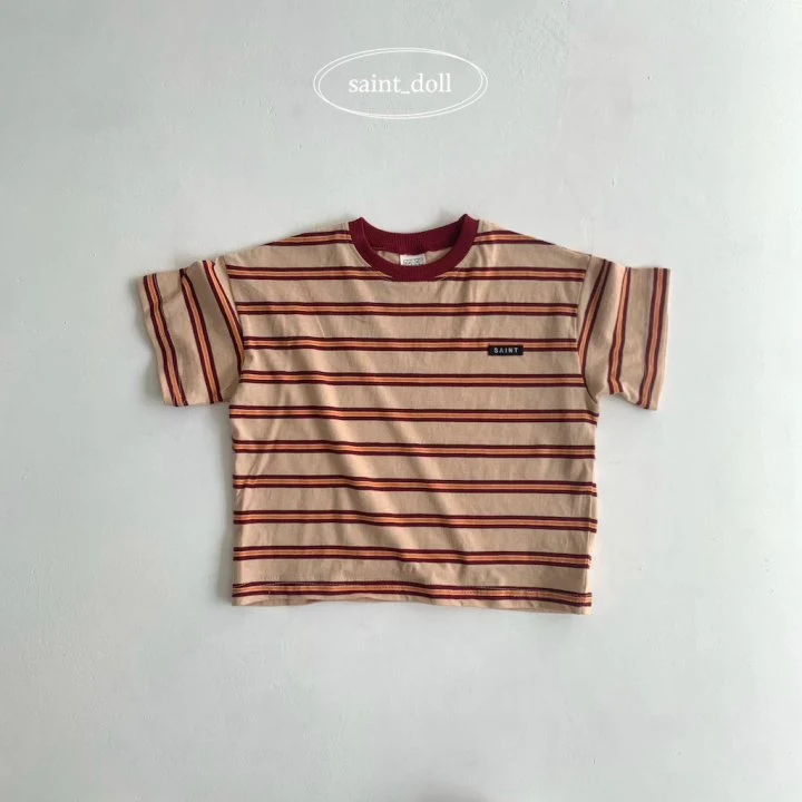 Saint Doll - Korean Children Fashion - #toddlerclothing - Mue Layered Short Sleeve Tee - 2