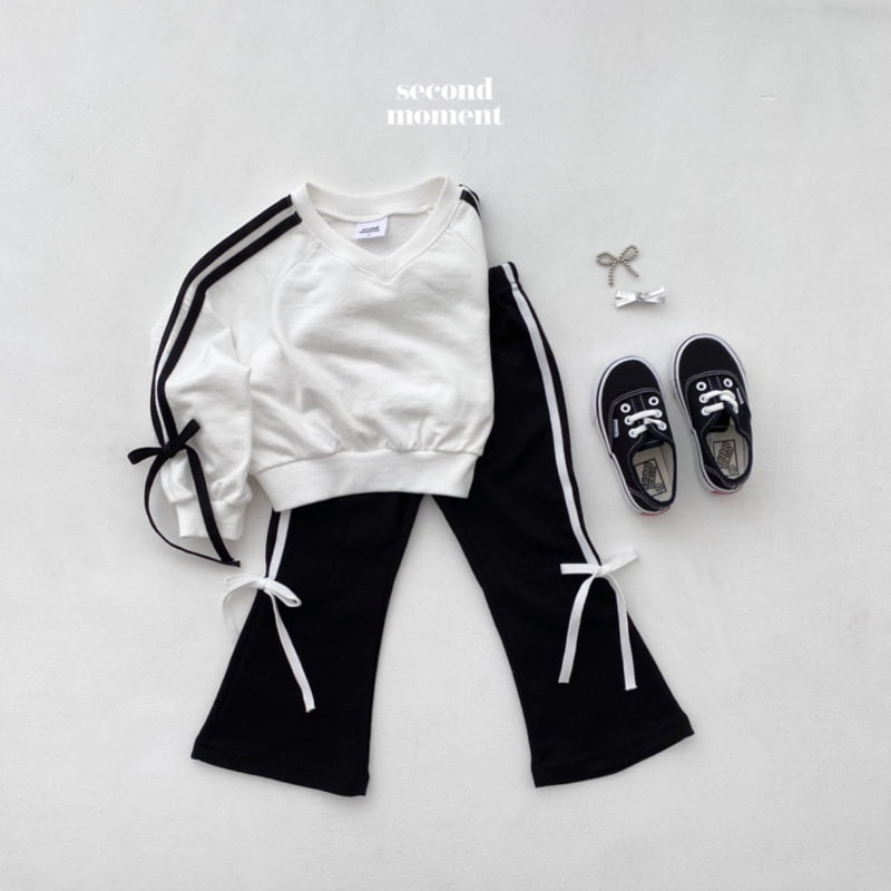 Second Moment - Korean Children Fashion - #Kfashion4kids - Ribbon Tape Pants - 5