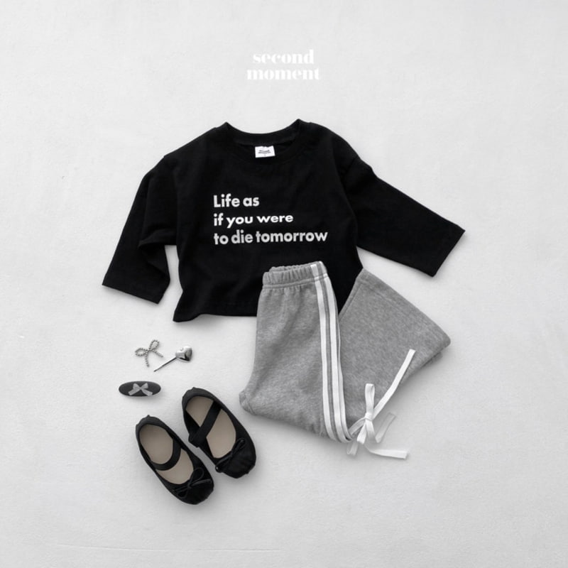 Second Moment - Korean Children Fashion - #Kfashion4kids - Life Crop Tee - 9