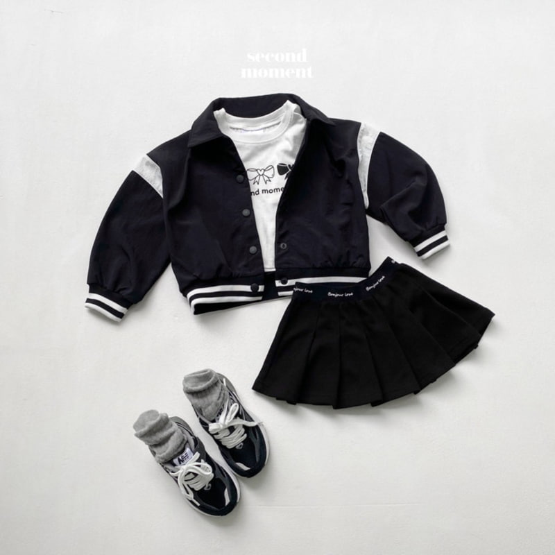 Second Moment - Korean Children Fashion - #Kfashion4kids - Collar Colored Jumper - 8