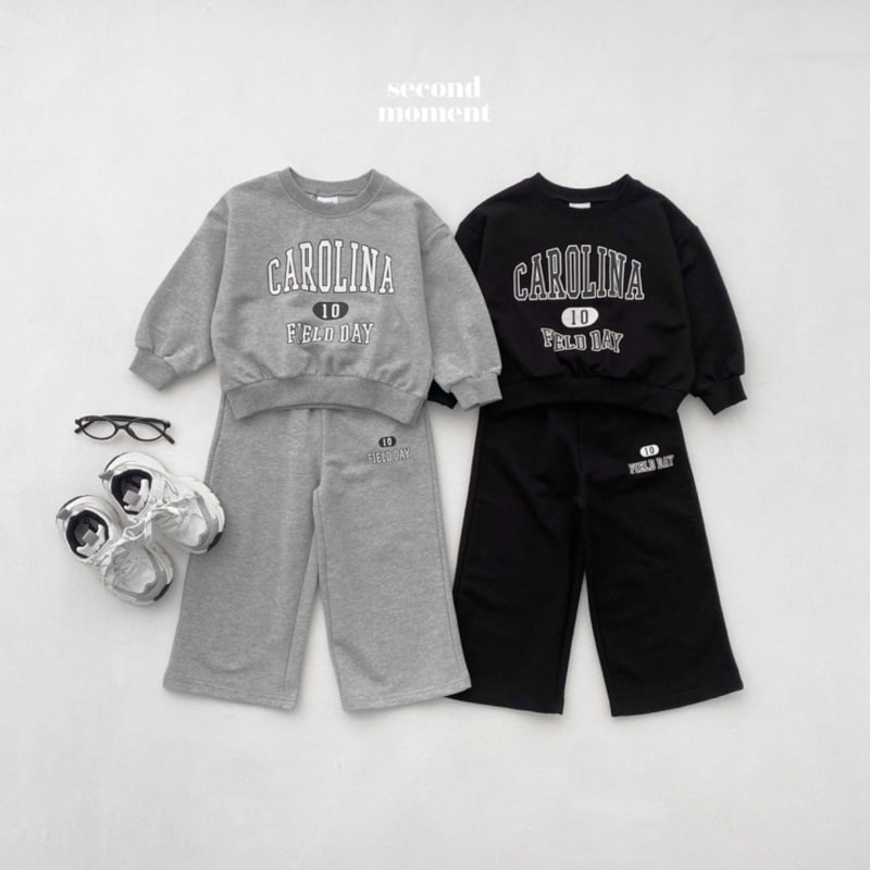 Second Moment - Korean Children Fashion - #childofig - CA Top Bottom Set - 3