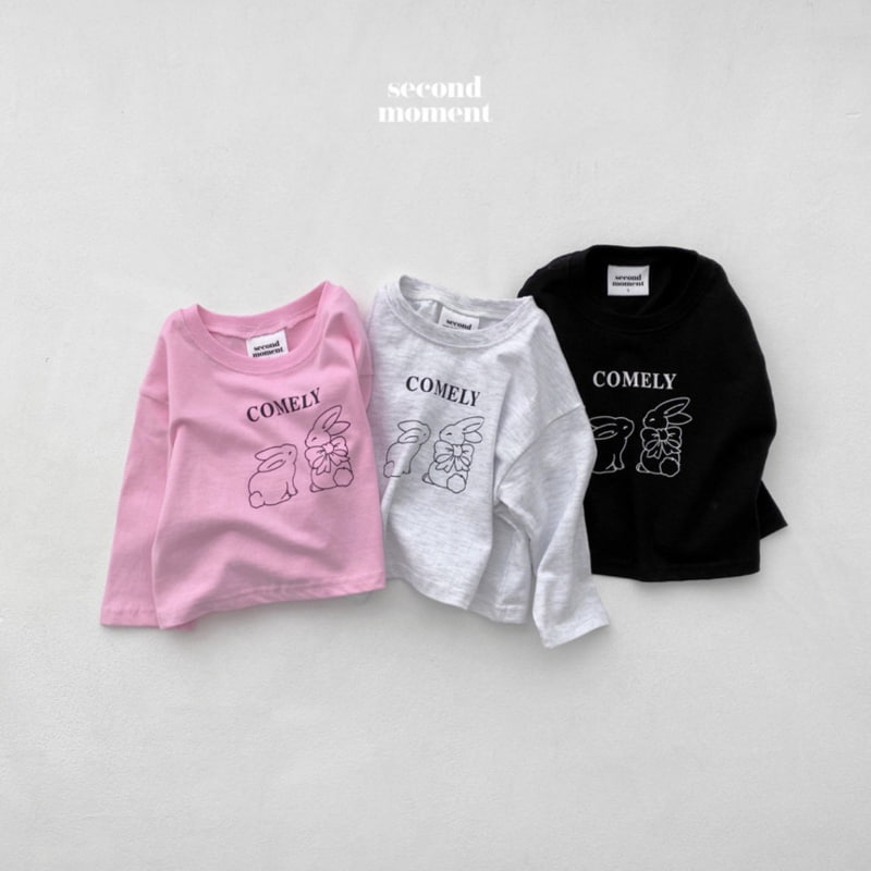 Second Moment - Korean Children Fashion - #childofig - Rabbit Crop Tee - 2