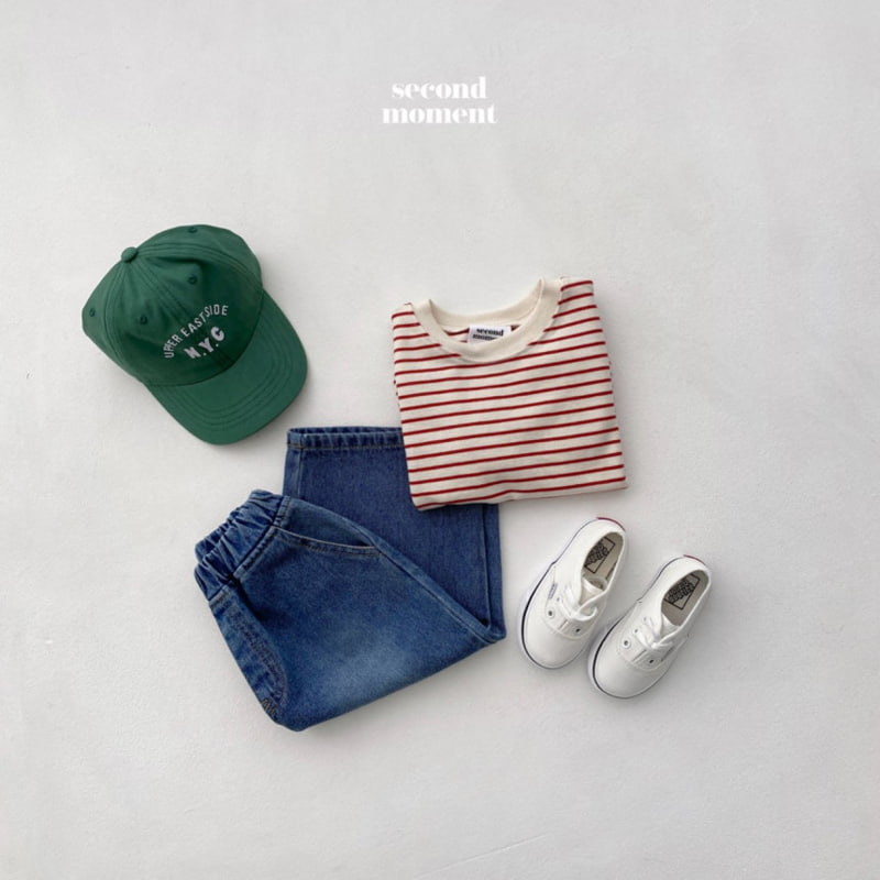 Second Moment - Korean Children Fashion - #childofig - Stripe Tee - 8