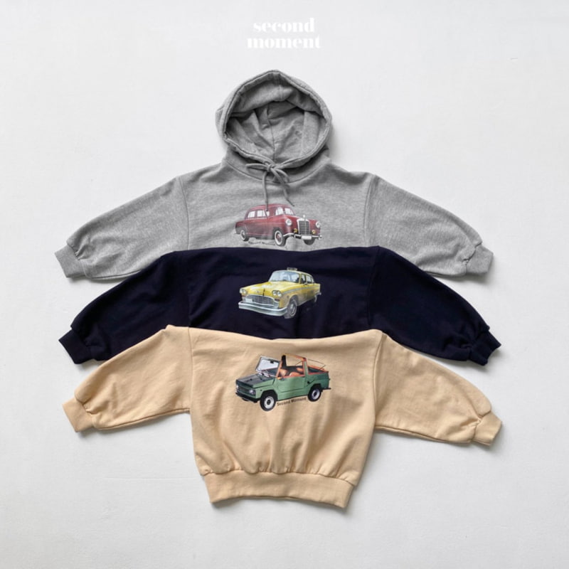 Second Moment - Korean Children Fashion - #childofig - Car Hoodie - 3