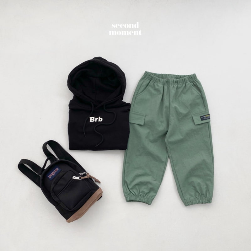 Second Moment - Korean Children Fashion - #childrensboutique - Label Jogger Pants - 7