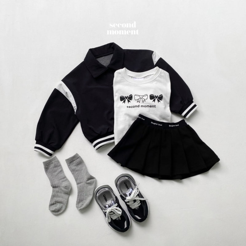 Second Moment - Korean Children Fashion - #discoveringself - Banding Pleats Skirt - 6