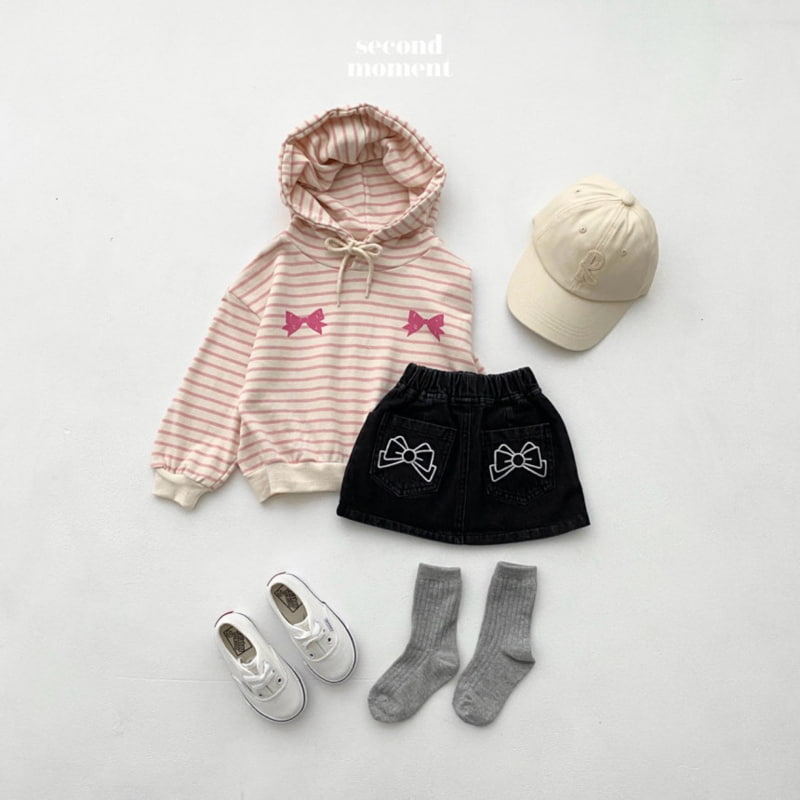 Second Moment - Korean Children Fashion - #discoveringself - Ribbon Hoodie - 9