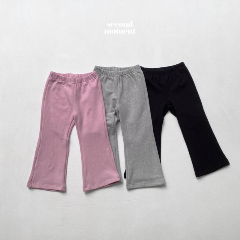 Second Moment - Korean Children Fashion - #discoveringself - Span Bootscut Pants - 2